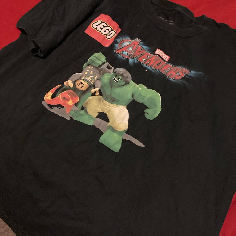 Lego Avengers graphic tee
